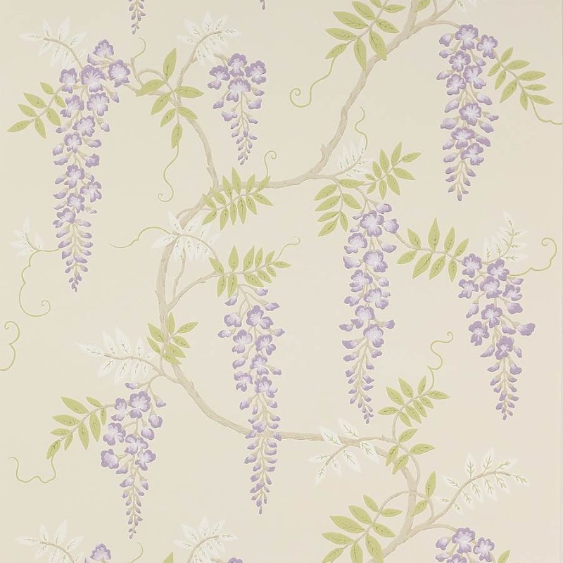 Grayshott Tapete von Colefax and Fowler in Lilac/Green