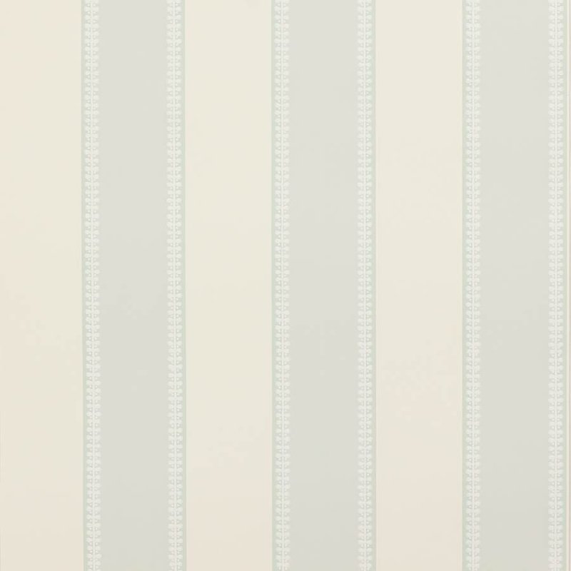 Preview: Hume Stripe Tapete von Colefax and Fowler in Aqua