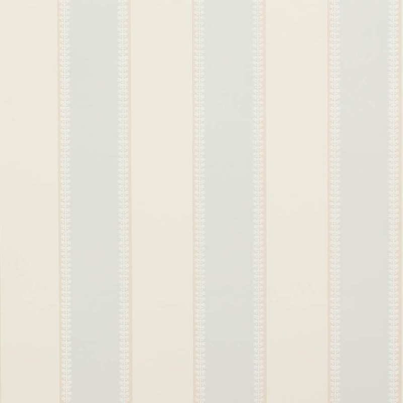 Hume Stripe Tapete von Colefax and Fowler in Old Blue