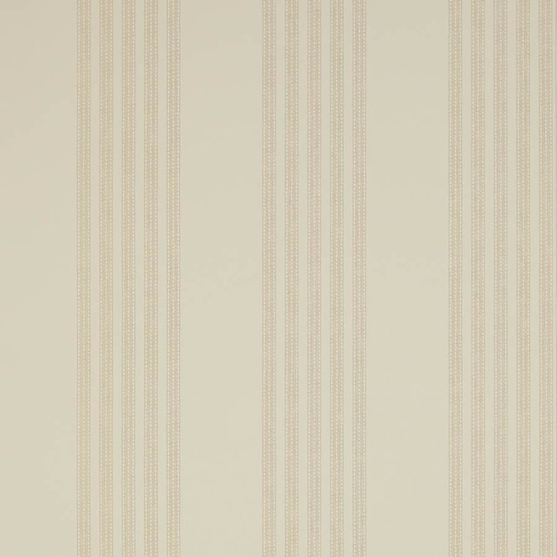 Preview: Jude Stripe Tapete von Colefax and Fowler in Beige