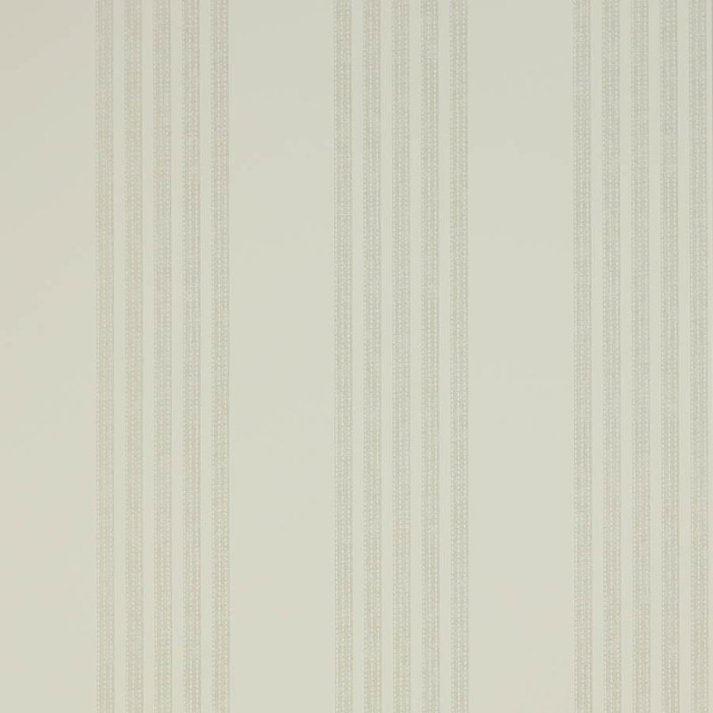 Preview: Jude Stripe Tapete von Colefax and Fowler in Silver