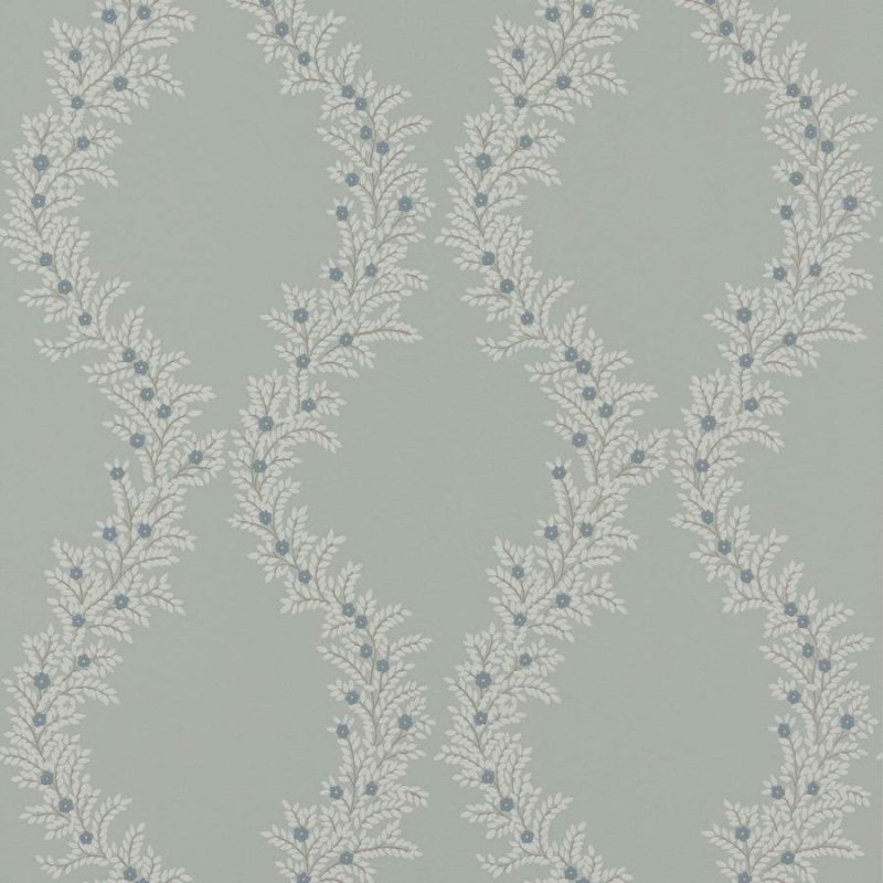 Preview: Liliana Tapete von Colefax and Fowler in Old Blue