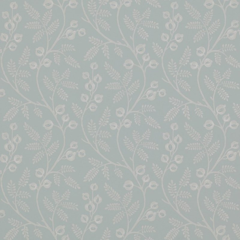 Preview: Morrigan Tapete von Colefax and Fowler in Aqua
