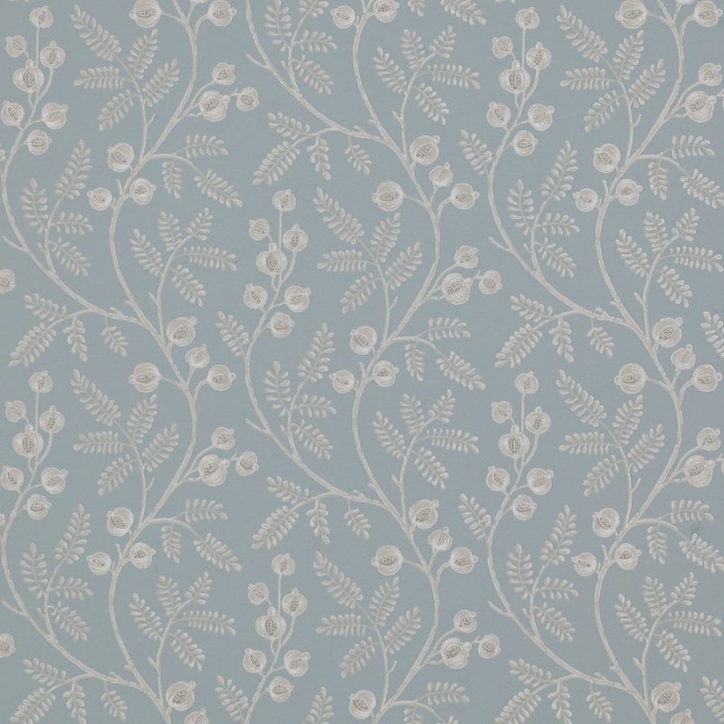 Morrigan Tapete von Colefax and Fowler in Old Blue