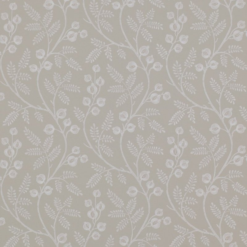 Morrigan Tapete von Colefax and Fowler in Silver