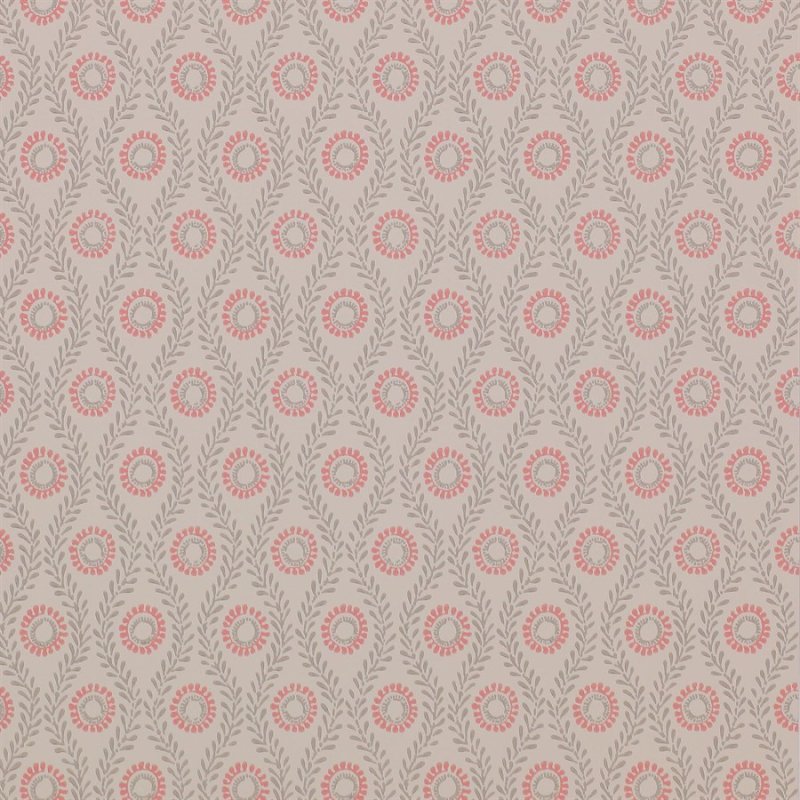 Preview: Swift Tapete von Colefax and Fowler in Red