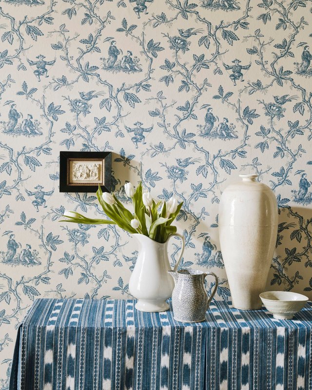 Toile Chinoise Tapete von Colefax and Fowler – Ambiente