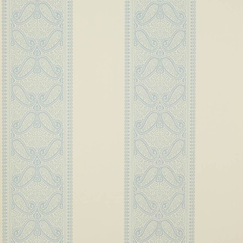 Verney Stripe Tapete von Colefax and Fowler in Blue