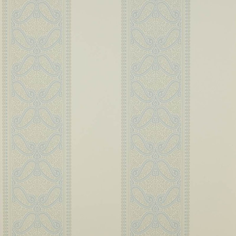 Verney Stripe Tapete von Colefax and Fowler in Old Blue