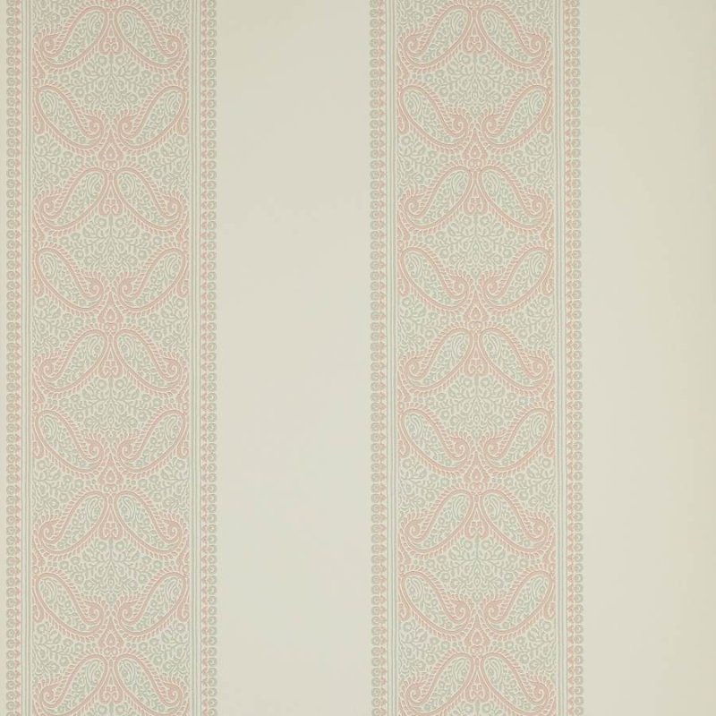 Preview: Verney Stripe Tapete von Colefax and Fowler in Pink