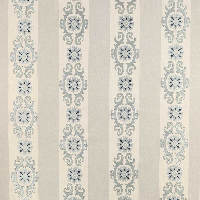 Theodore Old Blue – Stoff von Colefax and Fowler