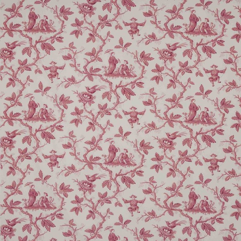 Preview: Toile Chinoise von Colefax and Fowler in Pink
