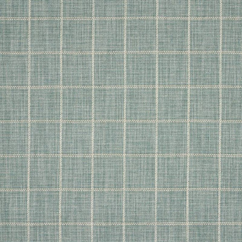 Walcott Check von Colefax and Fowler in Aqua