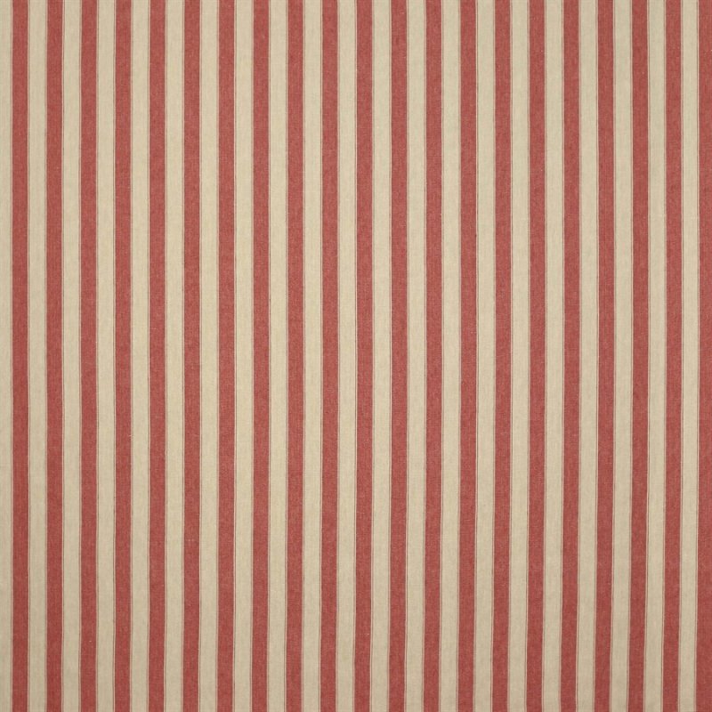 Preview: Waltham Stripe von Colefax and Fowler in Red