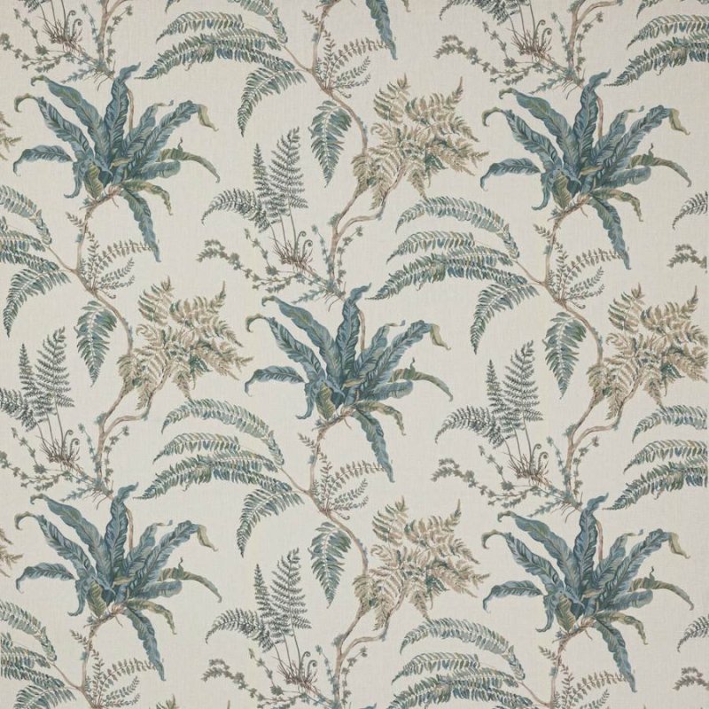 Preview: Woodfern Old Blue – Stoff von Colefax and Fowler