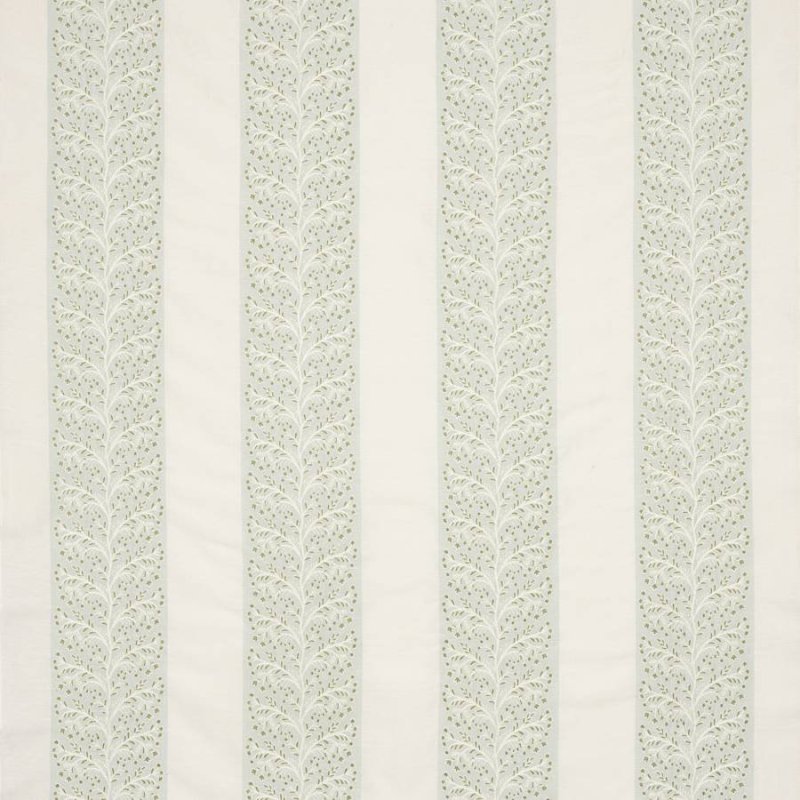 Preview: Wren Stripe Aqua – Stoff von Colefax and Fowler