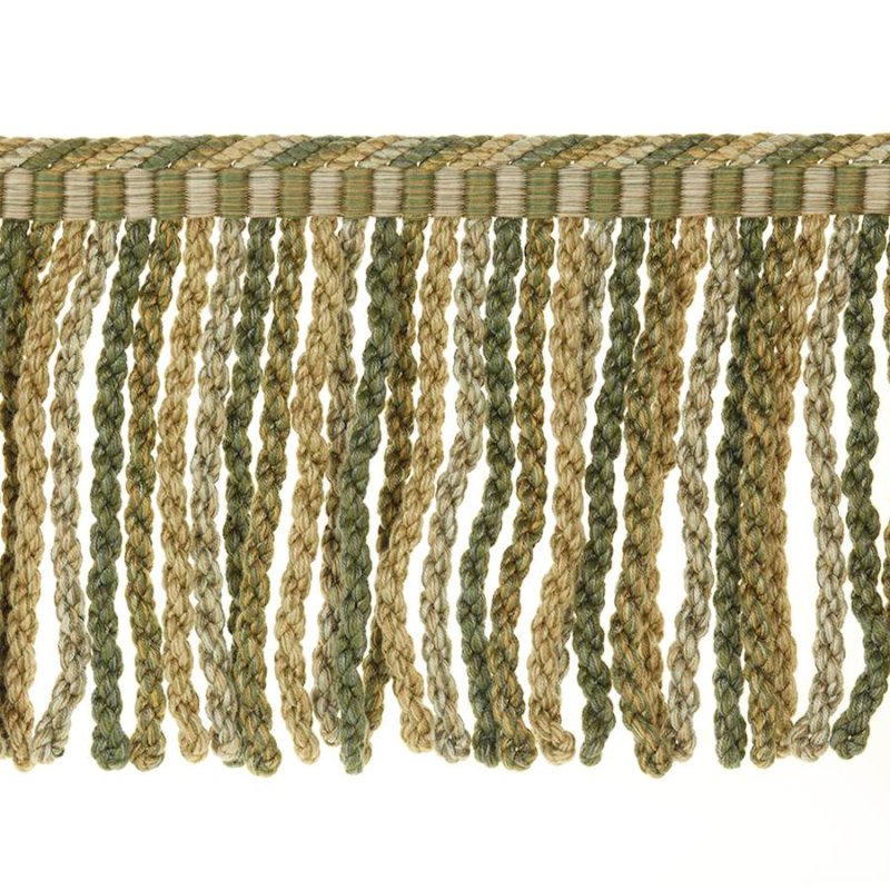 Arlington Bullion Fringe Green – Bullionfranse von Colefax and Fowler