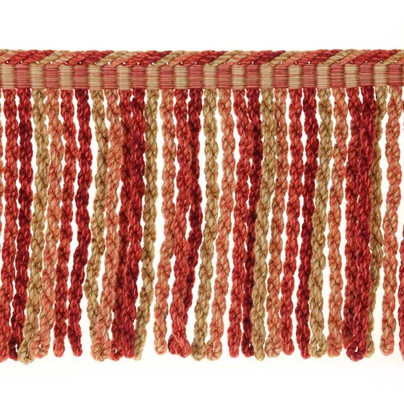 Arlington Bullion Fringe Tomato – Bullionfranse von Colefax and Fowler