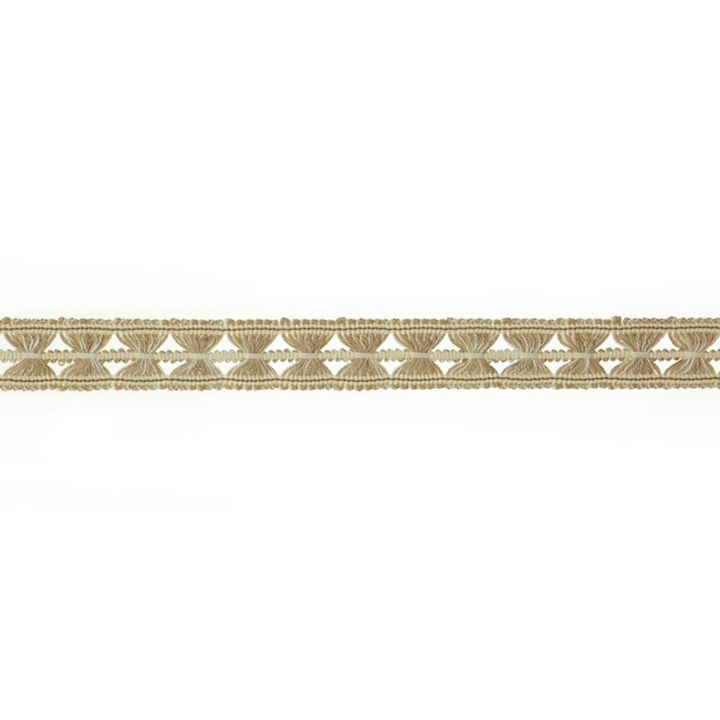 Arlington Butterfly Braid Beige – Zierborte von Colefax and Fowler