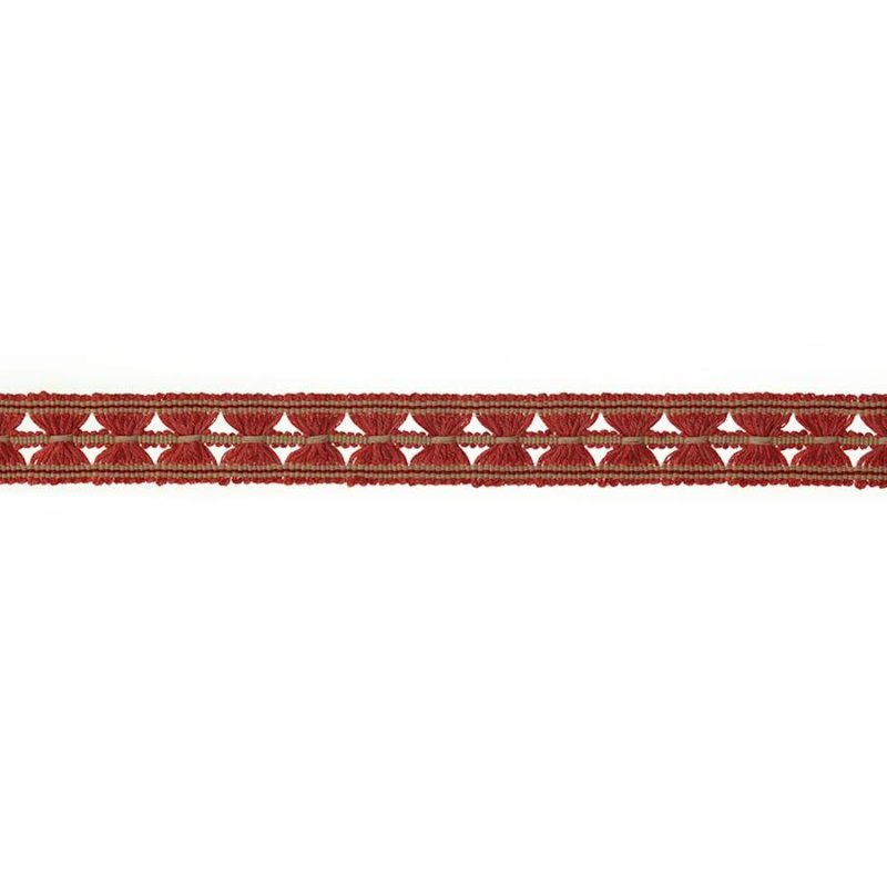 Arlington Butterfly Braid Tomato – Zierborte von Colefax and Fowler