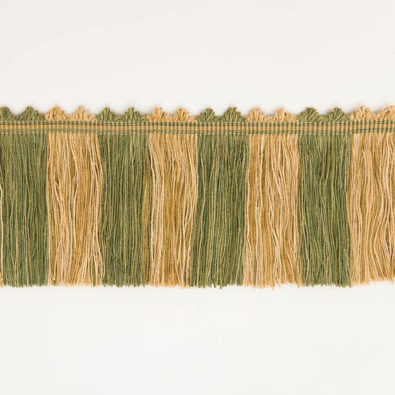 Arlington Cut Fringe Green – Schnittfranse von Colefax and Fowler