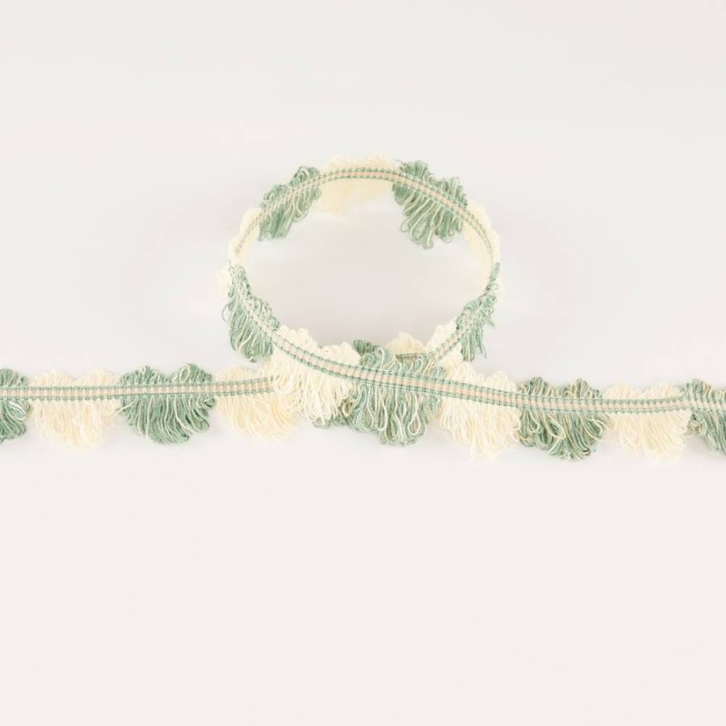 Arlington Fan Edge Aqua – Fächerborte von Colefax and Fowler