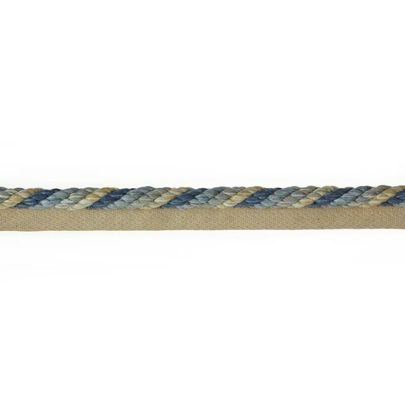 Arlington Rope Flanged Blue – Kordel mit Flansch von Colefax and Fowler