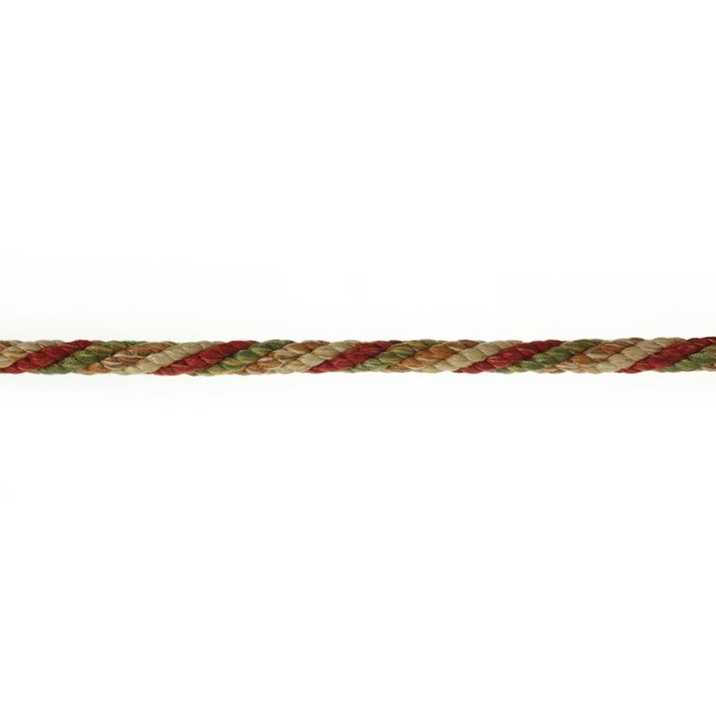 Preview: Arlington Rope Tomato/Olive – Kordel von Colefax and Fowler