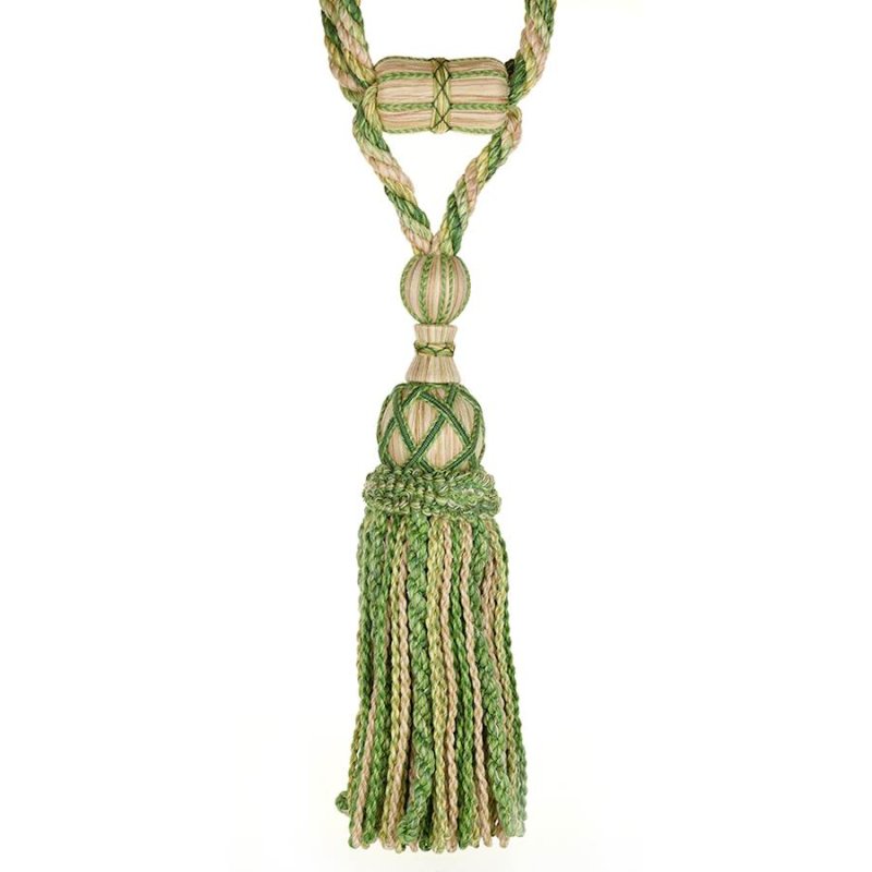 Arlington Tassel Tieback Leaf Green – Quastenraffhalter von Colefax and Fowler