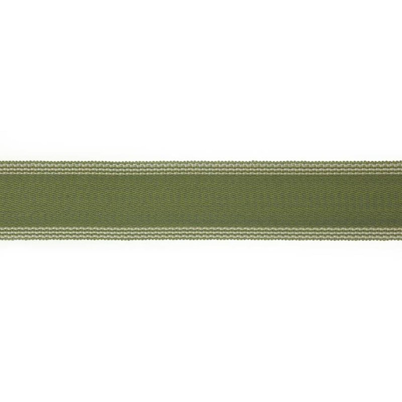 Arlington Wide Braid Leaf Green – Breite Borte von Colefax and Fowler
