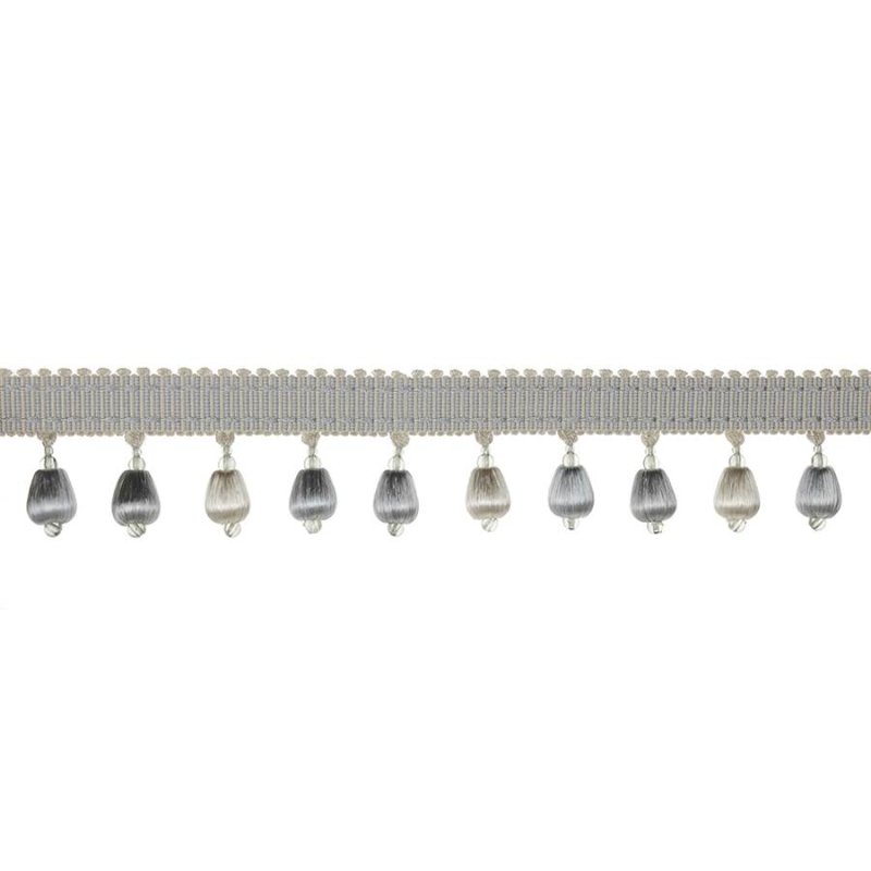 Delano Drop Fringe Old Blue – Perlenfranse von Colefax and Fowler