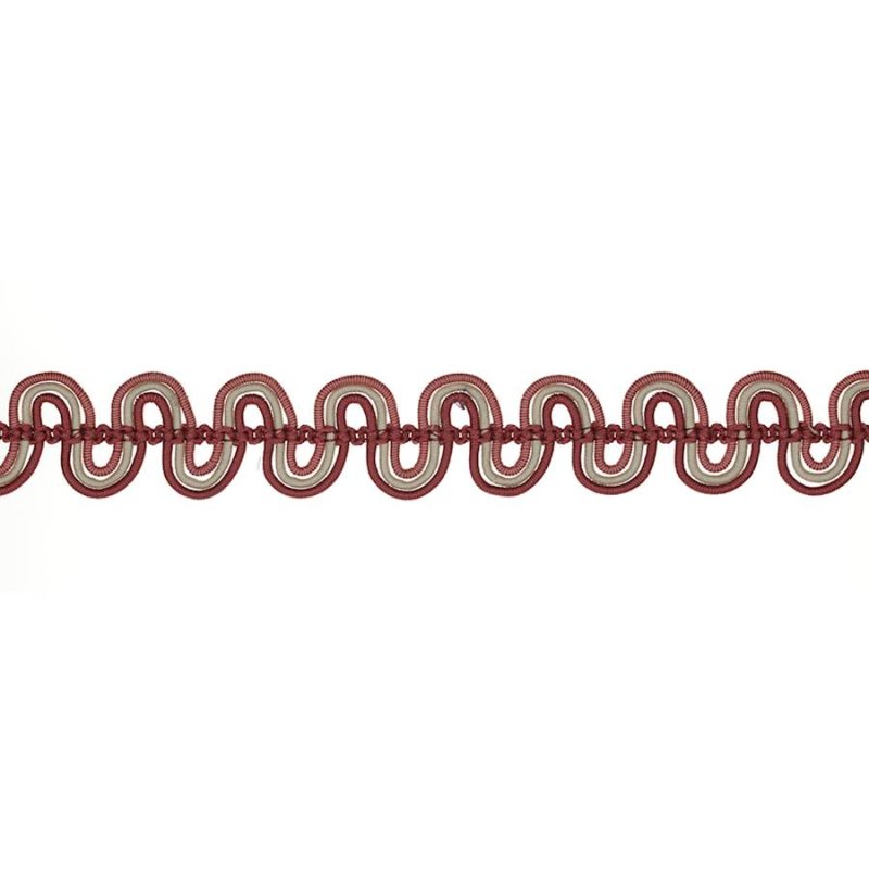 Preview: Delano Gimp Braid Red – Gimpe-Borte von Colefax and Fowler