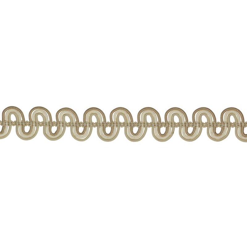 Delano Gimp Braid Sand – Gimpe-Borte von Colefax and Fowler