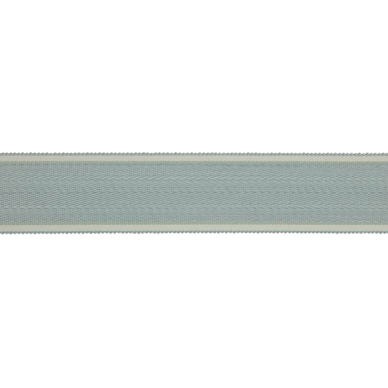 Delano Herringbone Braid Aqua – Fischgratborte von Colefax and Fowler