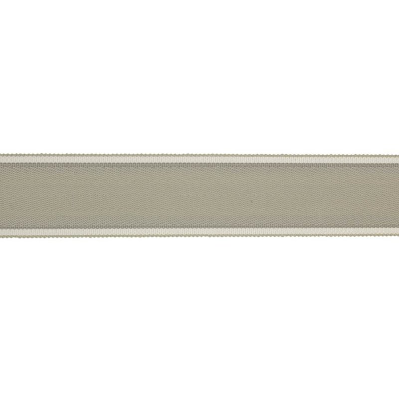 Preview: Delano Herringbone Braid Stone – Fischgratborte von Colefax and Fowler