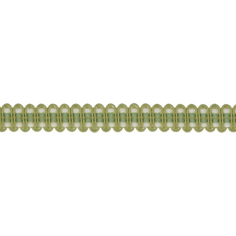 Delano Narrow Braid Leaf – Schmale Gimpe-Borte von Colefax and Fowler