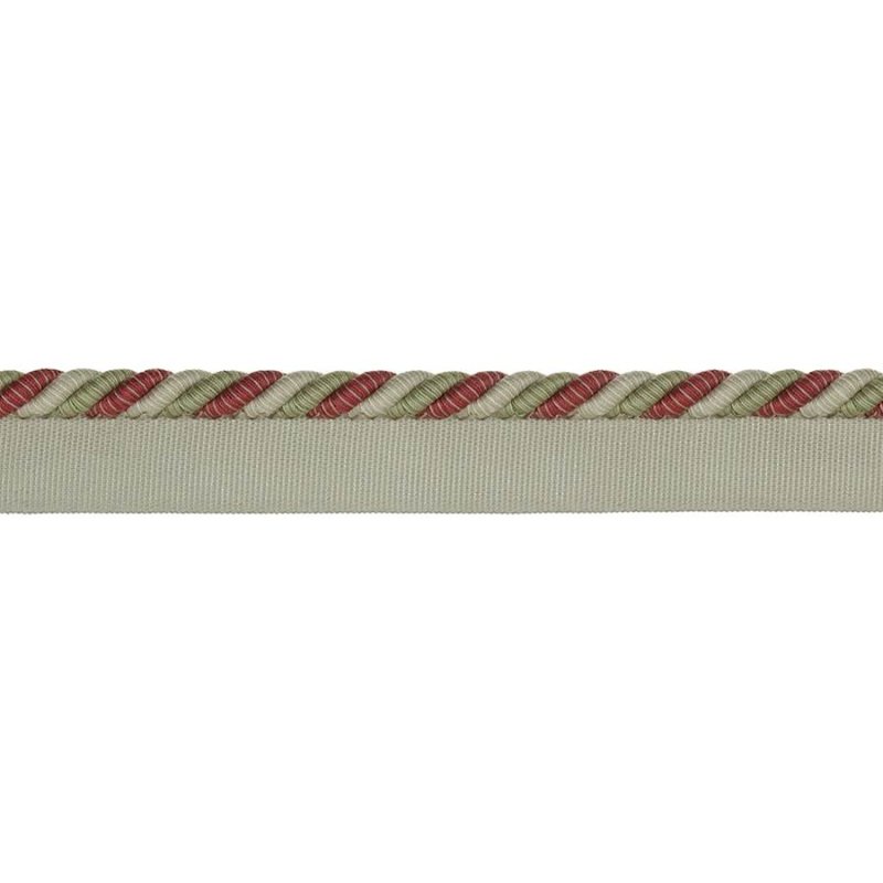 Delano Small Rope Red/Green – Kordel mit Flansch von Colefax and Fowler