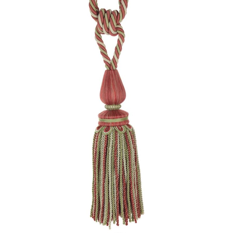 Delano Tassel Tieback Red/Green – Quastenraffhalter von Colefax and Fowler