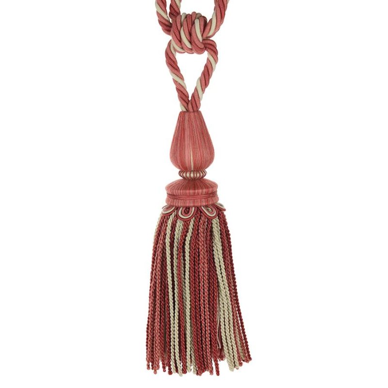 Preview: Delano Tassel Tieback Red – Quastenraffhalter von Colefax and Fowler
