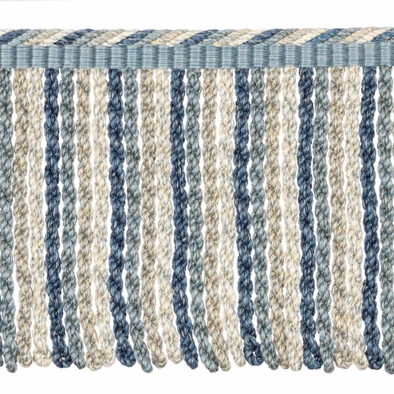Lansdowne Bullion Fringe Blue – Bullionfranse von Colefax and Fowler