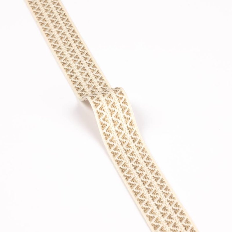 Lansdowne Herringbone Tape Beige – Fischgratband von Colefax and Fowler