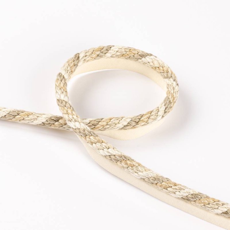 Lansdowne Rope Beige – Kordel mit Flansch von Colefax and Fowler