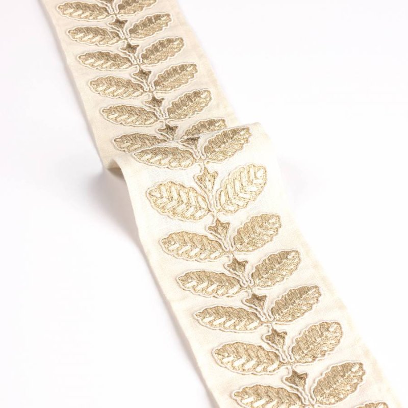 Lansdowne Stem Braid Beige – Zierborte von Colefax and Fowler