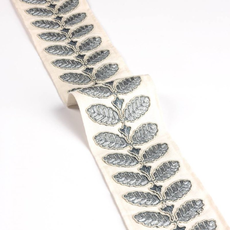 Lansdowne Stem Braid Blue – Zierborte von Colefax and Fowler