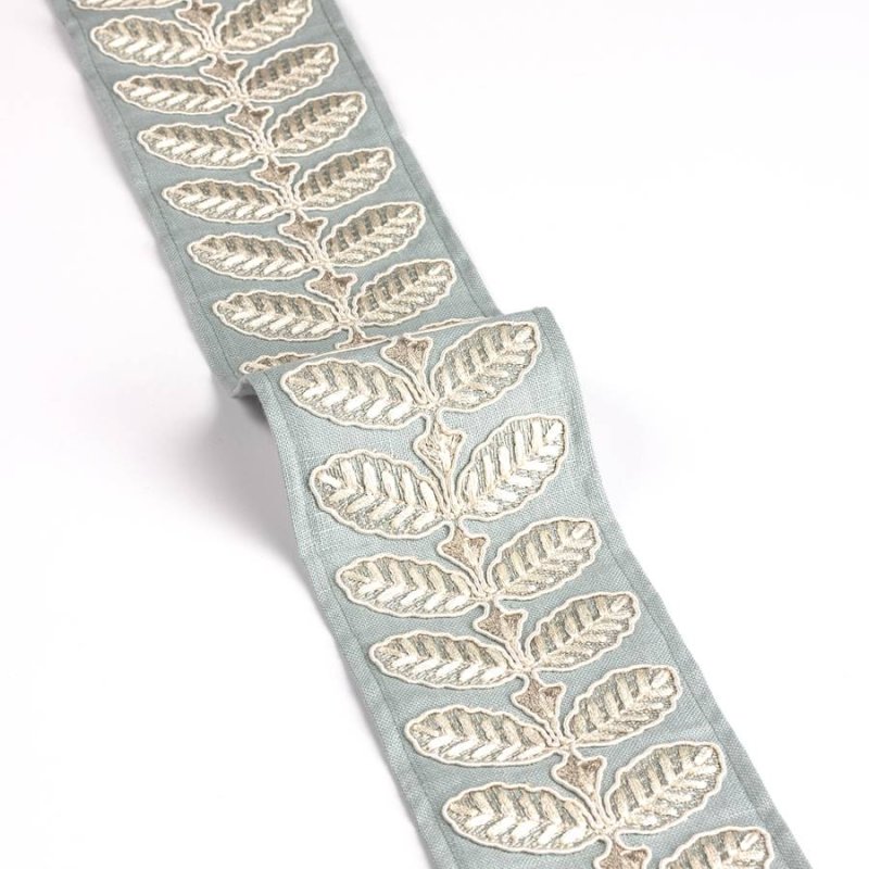 Preview: Lansdowne Stem Braid Old Blue – Zierborte von Colefax and Fowler