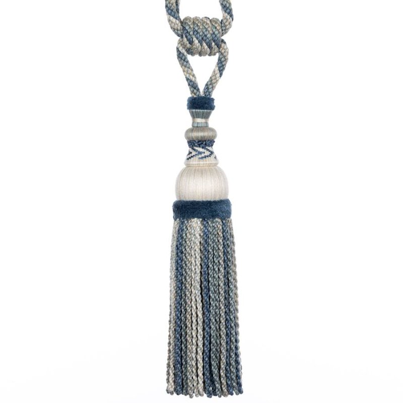 Lansdowne Tassel Tieback Blue – Quastenraffhalter von Colefax and Fowler