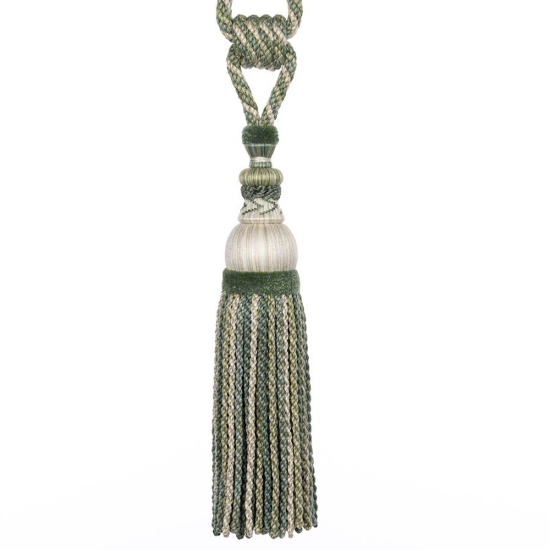 Lansdowne Tassel Tieback Green – Quastenraffhalter von Colefax and Fowler