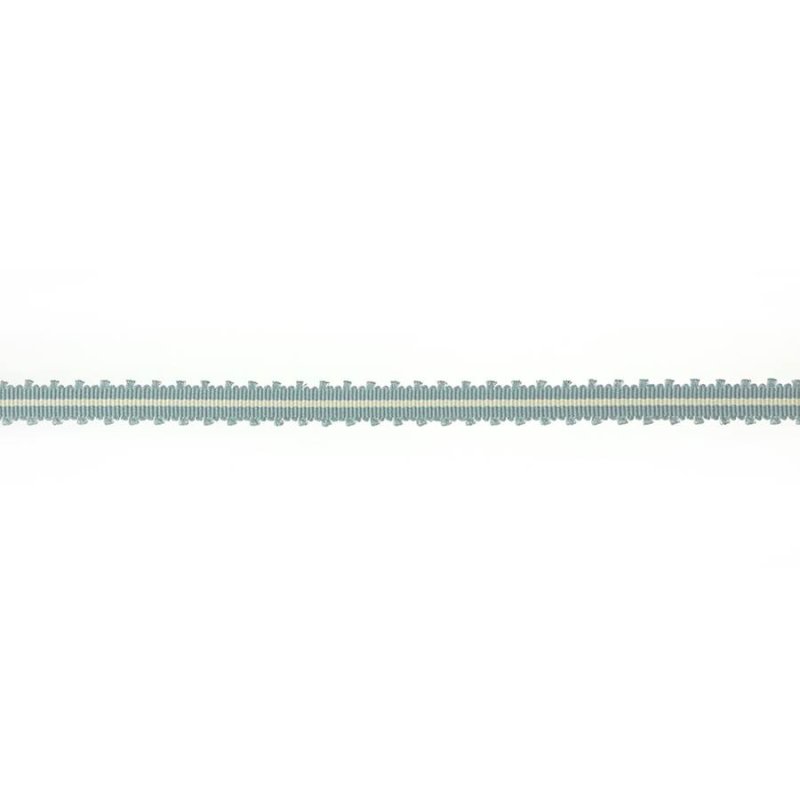 Preview: Narrow Picot Braid Aqua – Picot-Borte von Colefax and Fowler