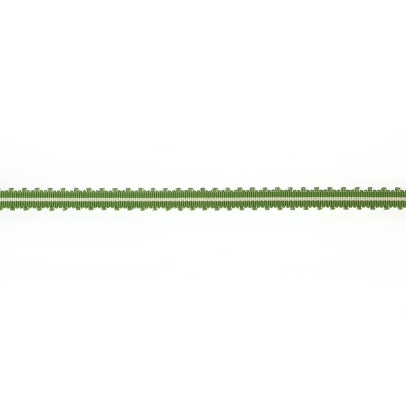 Narrow Picot Braid Dark Green – Picot-Borte von Colefax and Fowler