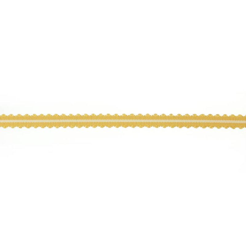 Narrow Picot Braid Dark Yellow – Picot-Borte von Colefax and Fowler